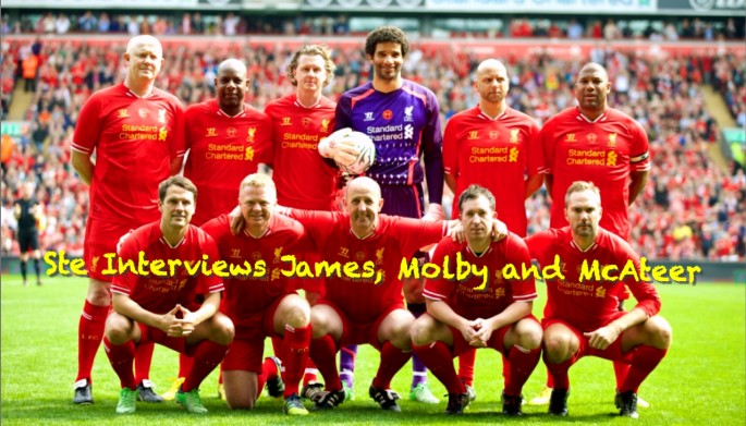 Ste Interviews James, Molby and McAteer