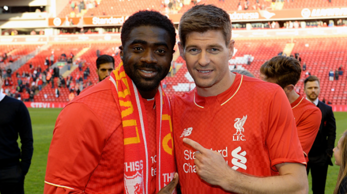 Liverpool players in “Having a laugh like a real person” shocker