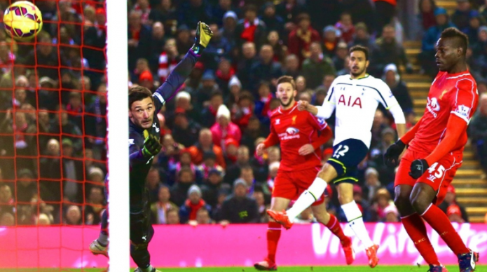 How similar are Liverpool to Spurs?