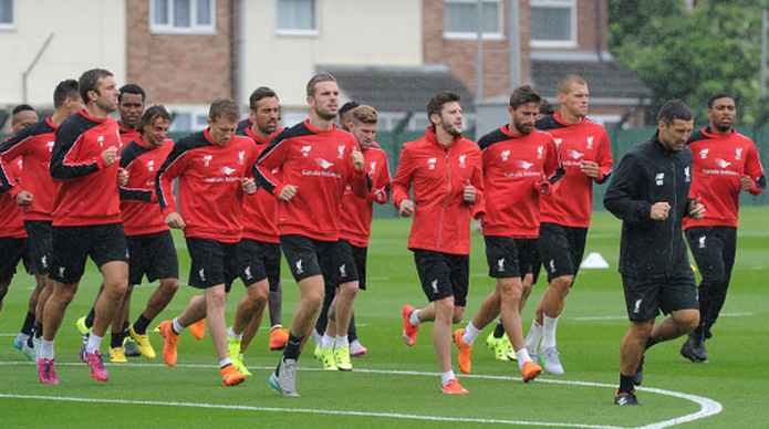 Liverpool release squad photos