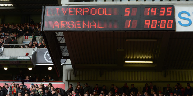 Five of the best: Liverpool v Arsenal