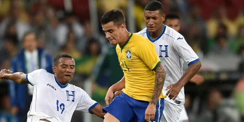 Coutinho omitted from Brazil squad