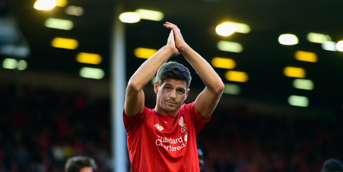 Gerrard not expected to make Liverpool return