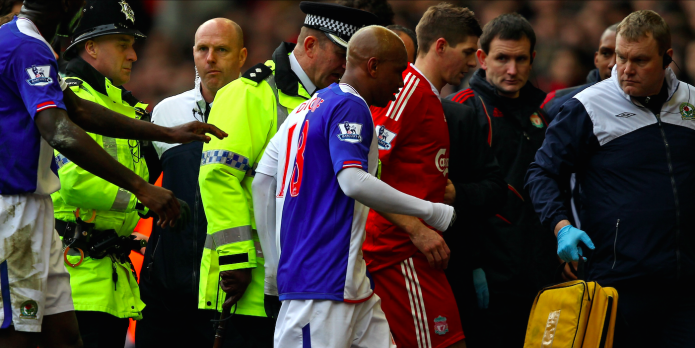 Diouf accuses Gerrard of not liking black people