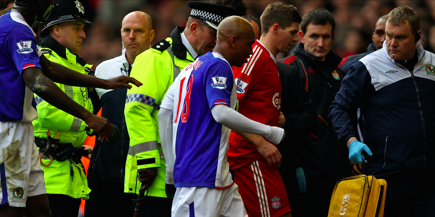Diouf accuses Gerrard of not liking black people