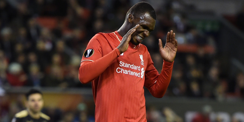 Benteke out with knee injury