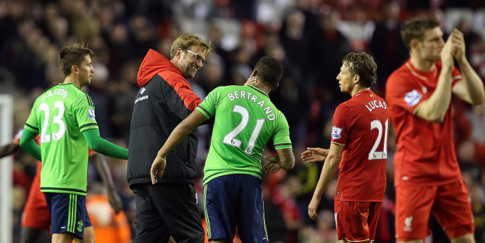 Combined XI: Southampton v Liverpool