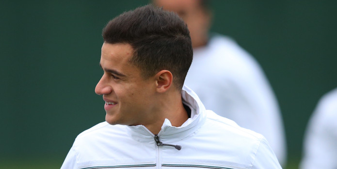 Ex-team mate: Coutinho could become the world’s best player