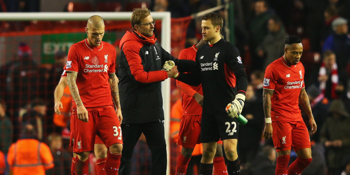 Liverpool cannot progress with Simon Mignolet in goal