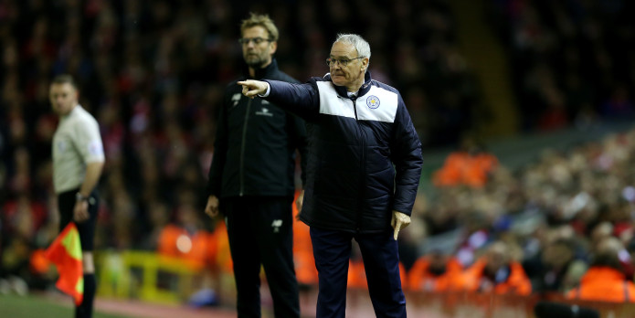 Combined Liverpool and Leicester XI