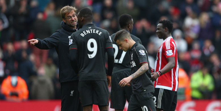 Klopp not concerned by Benteke rant