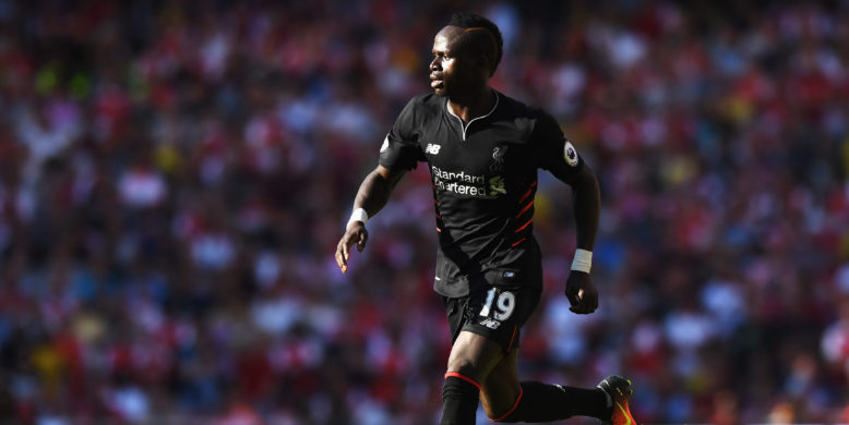 Sadio Mane taken to hospital with a shoulder injury