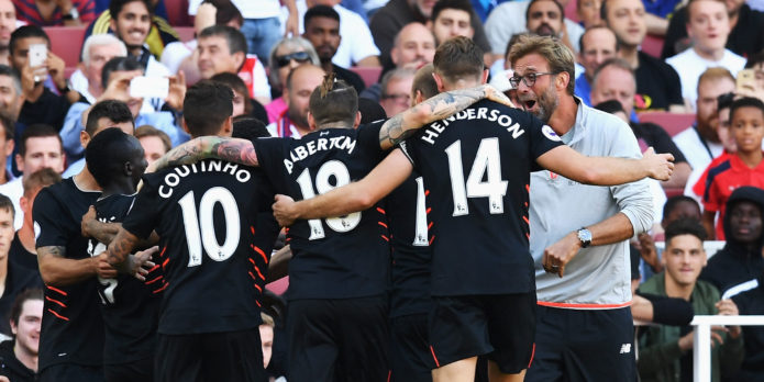 Which goal is Liverpool’s best of the season so far?