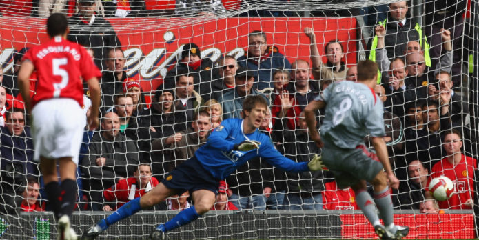 Liverpool’s five best league wins vs Manchester Utd