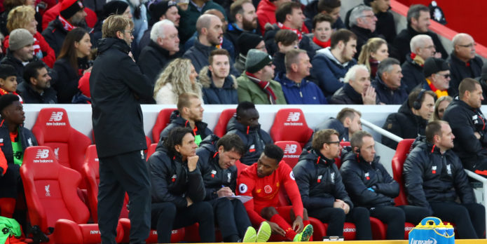 Liverpool Team News: Sunderland (H)