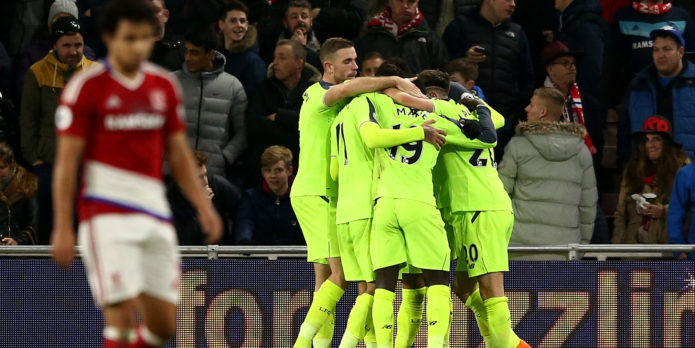 Who was Liverpool’s best player against Middlesbrough?