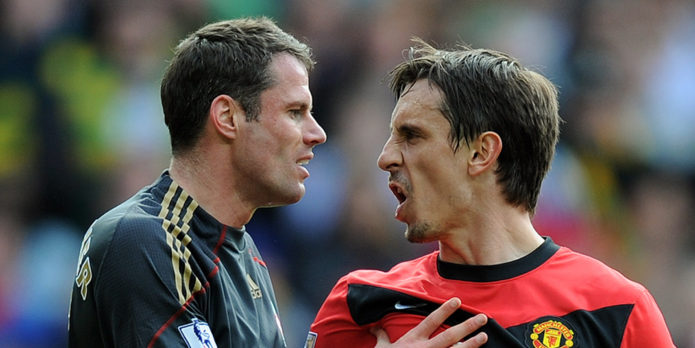 Jamie Carragher calls Evertonians “Little B******s!”