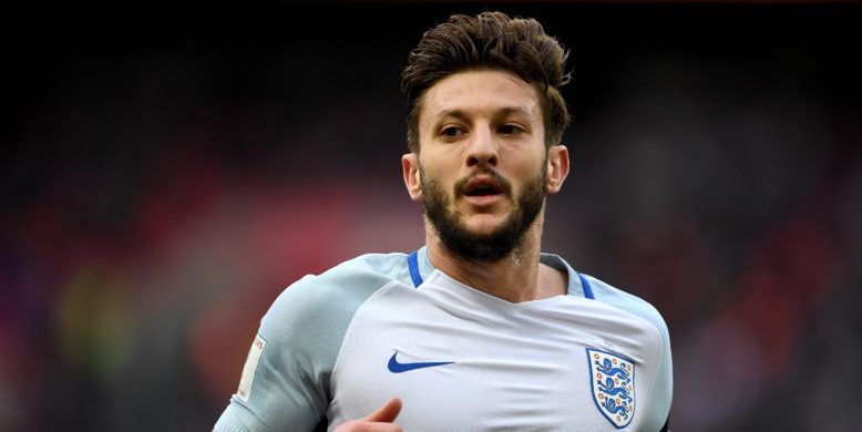 Adam Lallana out for up to a month with thigh injury
