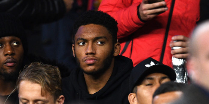 Joe Gomez sent home from Reds trip
