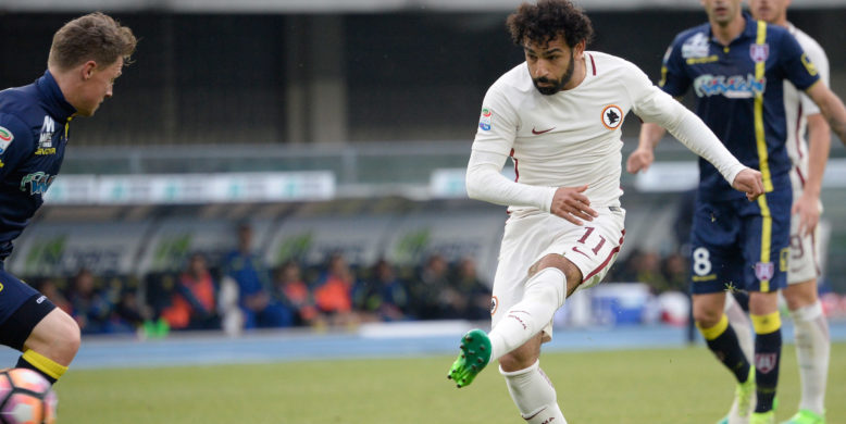 Mohamed Salah’s agent flies to England amidst talk of Liverpool move