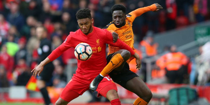 Gomez hoping for Liverpool starting spot