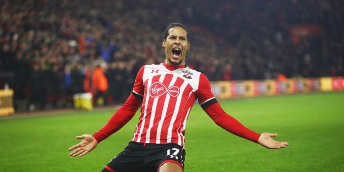 Liverpool target Van Dijk submits transfer request