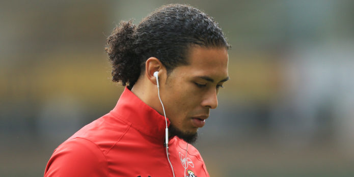 Virgil van Dijk reiterates his desire to leave Southampton