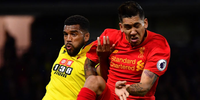 Liverpool team news: Watford (A)