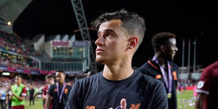 Jurgen Klopp says he does not need to sell Philippe Coutinho