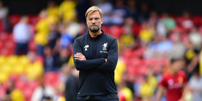 Klopp talks to the press ahead of crunch Hoffenheim tie