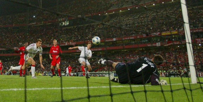 Liverpool fan trolls Andriy Shevchenko about 2005 penalty miss