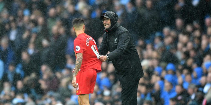 Klopp happy to have Coutinho back