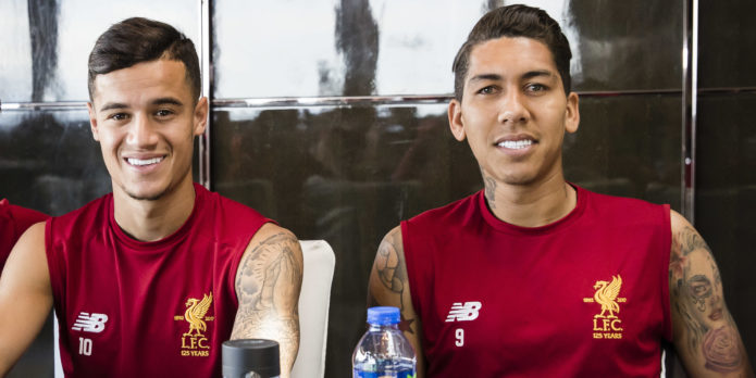 Liverpool to swiftly fly Coutinho and Firmino back