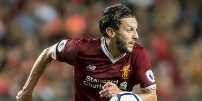 Lallana set to make Liverpool comeback next month