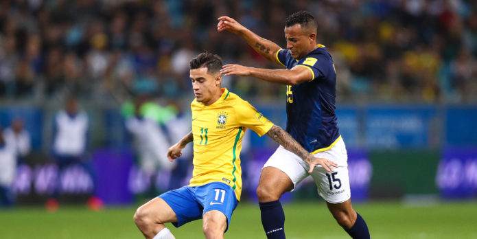 Coutinho to miss Manchester City clash