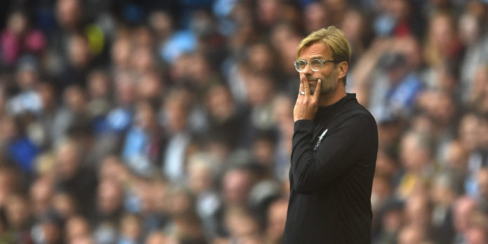 Klopp disappointed with work rate against Manchester City
