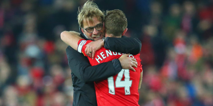Klopp rues Southgate’s decision to start Henderson