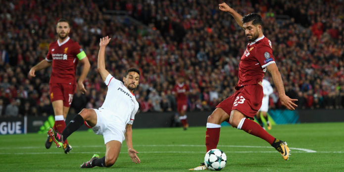 Emre Can could leave Liverpool in January