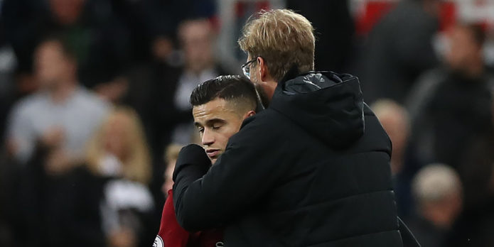 Barca chief admits they will be in for Coutinho in January