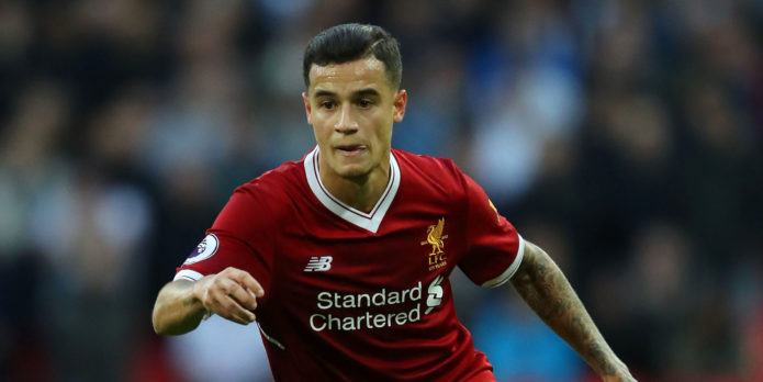 Injured Coutinho to miss Huddersfield clash