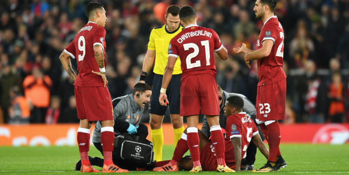 Gini Wijnaldum visits private hospital for ankle scans