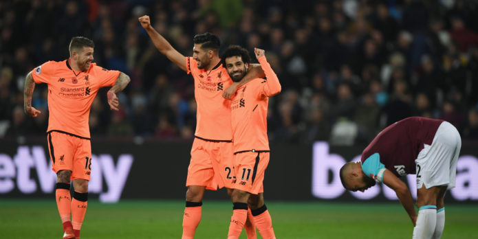 Liverpool Player Ratings: West Ham (A)