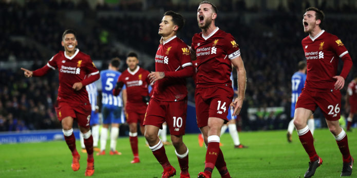 Liverpool Player Ratings: Brighton (A)