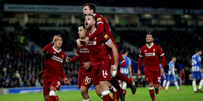 Four Findings: Brighton and Hove Albion 1-5 Liverpool