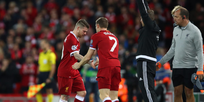 Alberto Moreno may be out until the New Year