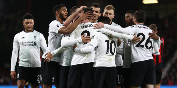 Liverpool Player Ratings: Bournemouth (A)
