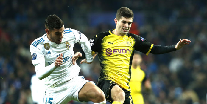 Reds face competition for Dortmund star Pulisic