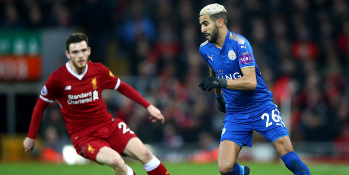 Liverpool yet to make contact with Mahrez