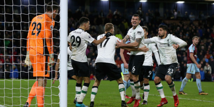 Liverpool Player Ratings: Burnley (A)