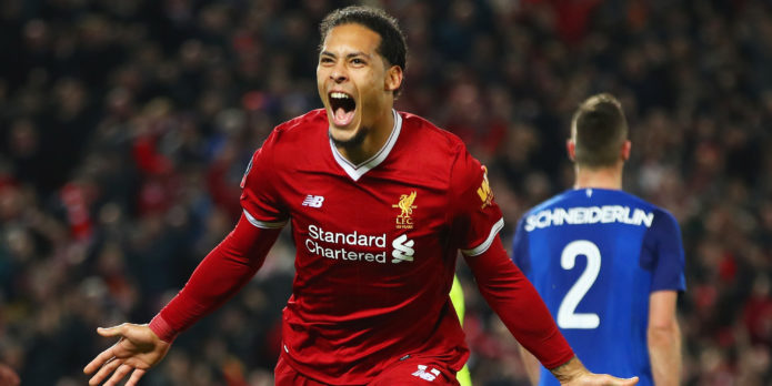 Virgil van Dijk to miss City clash